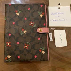 Brand New Coach Notebook Cover